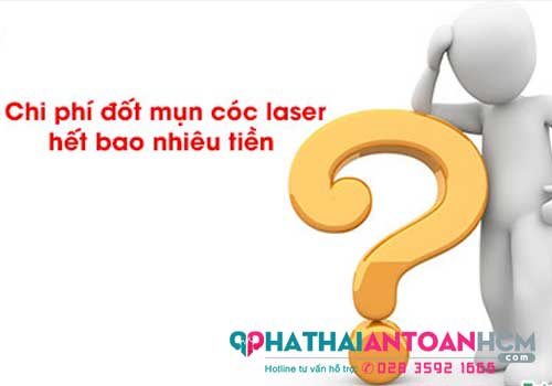 Chi phí đốt mụn cóc bằng laser hết bao nhiêu tiền?